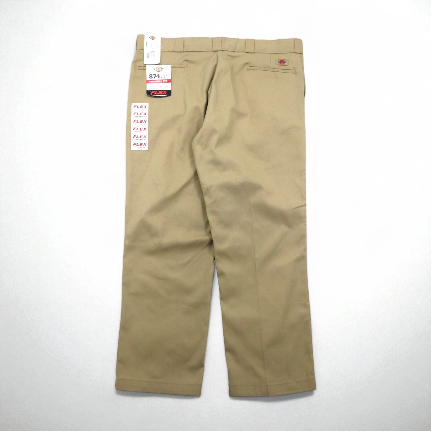 Dickies 874 FLEX Original Fit Work Chino Pants, Size XL, Beige, 11874DS, Unused