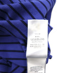 POLO RALPH LAUREN Custom Fit Border Polo Shirt XL CUSTOM FIT Blue Pique Small Pony Embroidery