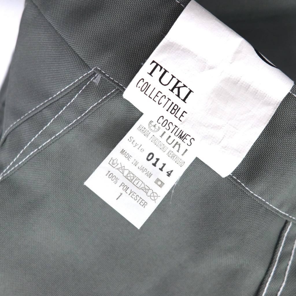 TUKI Military Baggs Wide Sailor Pants S Sage Green 0114 Made in Japan