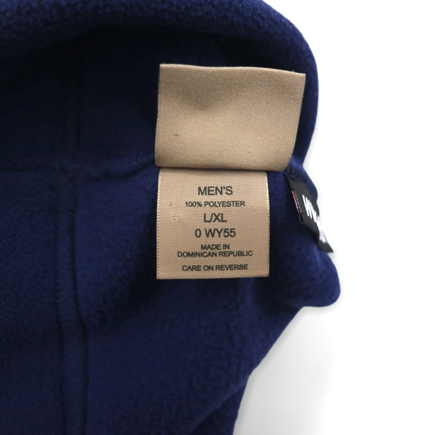 L.L.Bean 90年代 フリース ビーニー Polartec Wind Pro ポーラテック キャップ ネイビー WY55