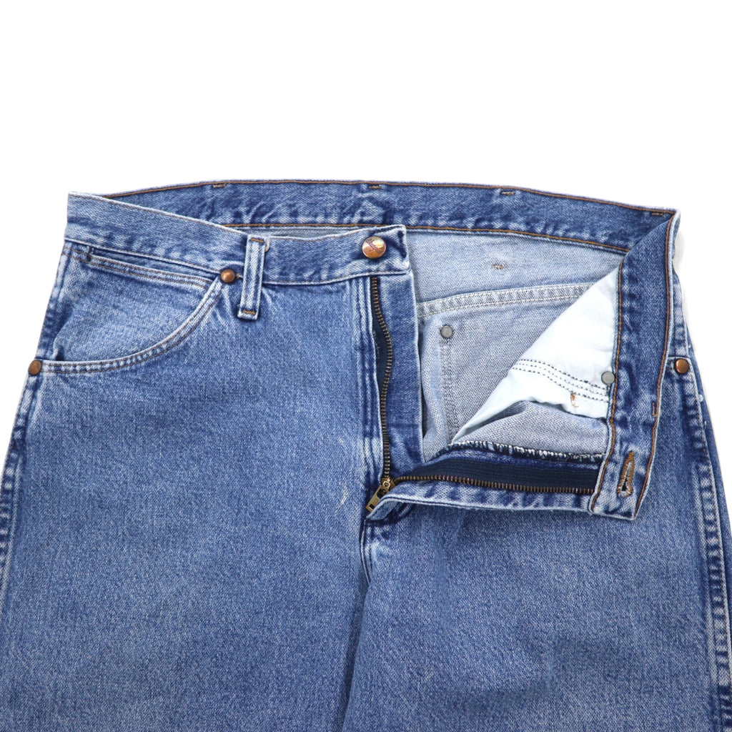 Wrangler 90s Denim Pants Size 33 Blue Cotton Zipper Fly 13MWZGK
