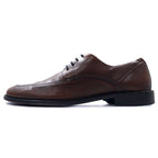JOHNSTON &amp; MURPHY U-Tip Dress Shoes, 27cm, Brown Leather, 015-6702