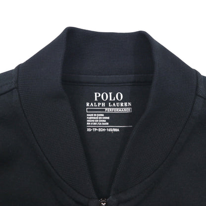 Polo Ralph Lauren トラックジャケット ジャージ XS ブラック PERFORMANCE スモールポニー刺繡