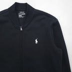 Polo Ralph Lauren トラックジャケット ジャージ XS ブラック PERFORMANCE スモールポニー刺繡