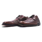 JOHNSTON &amp; MURPHY U-Tip Dress Shoes, 27cm, Brown Leather, 015-6702