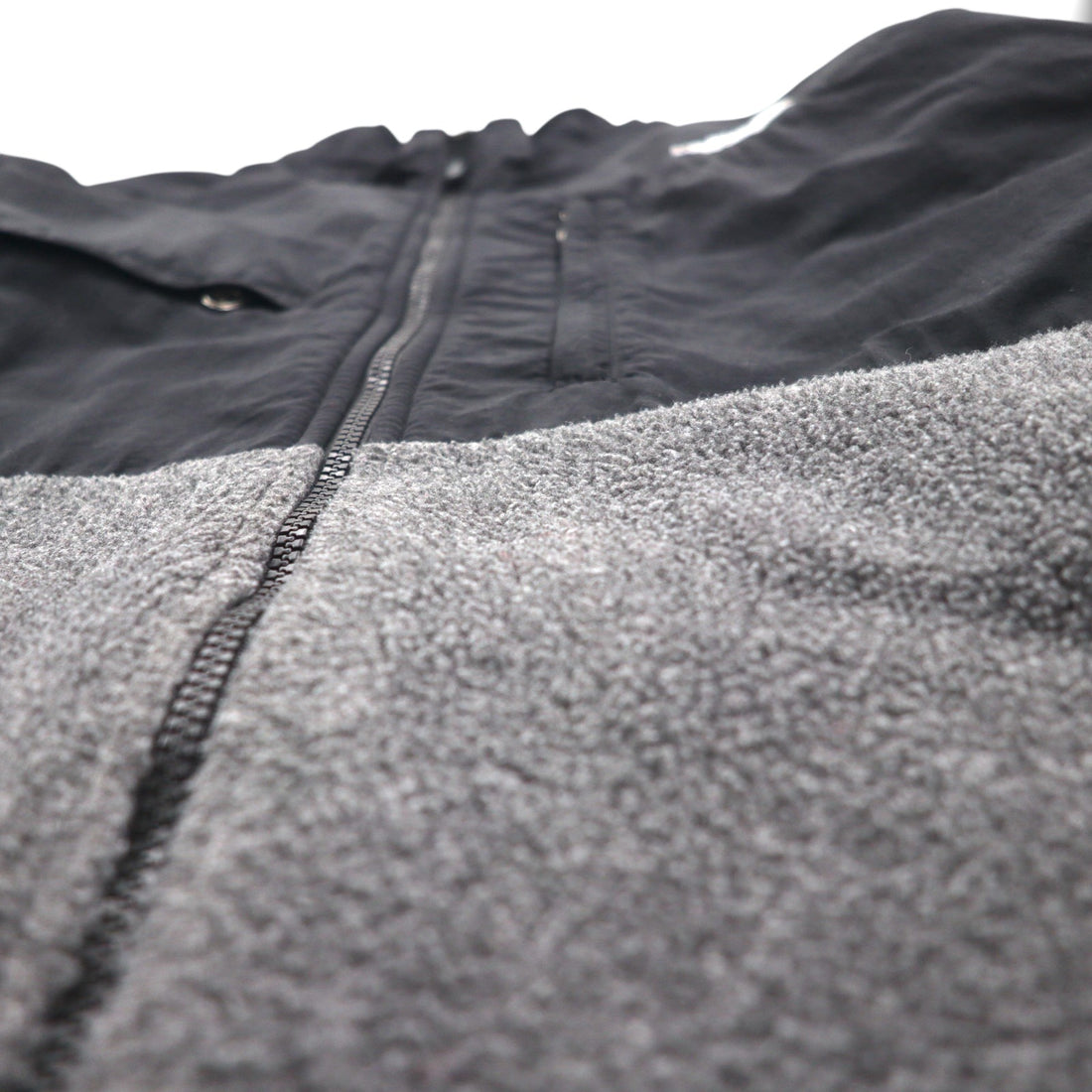 THE NORTH FACE Denali Jacket POLARTEC Fleece XL Gray Nylon Switching A193
