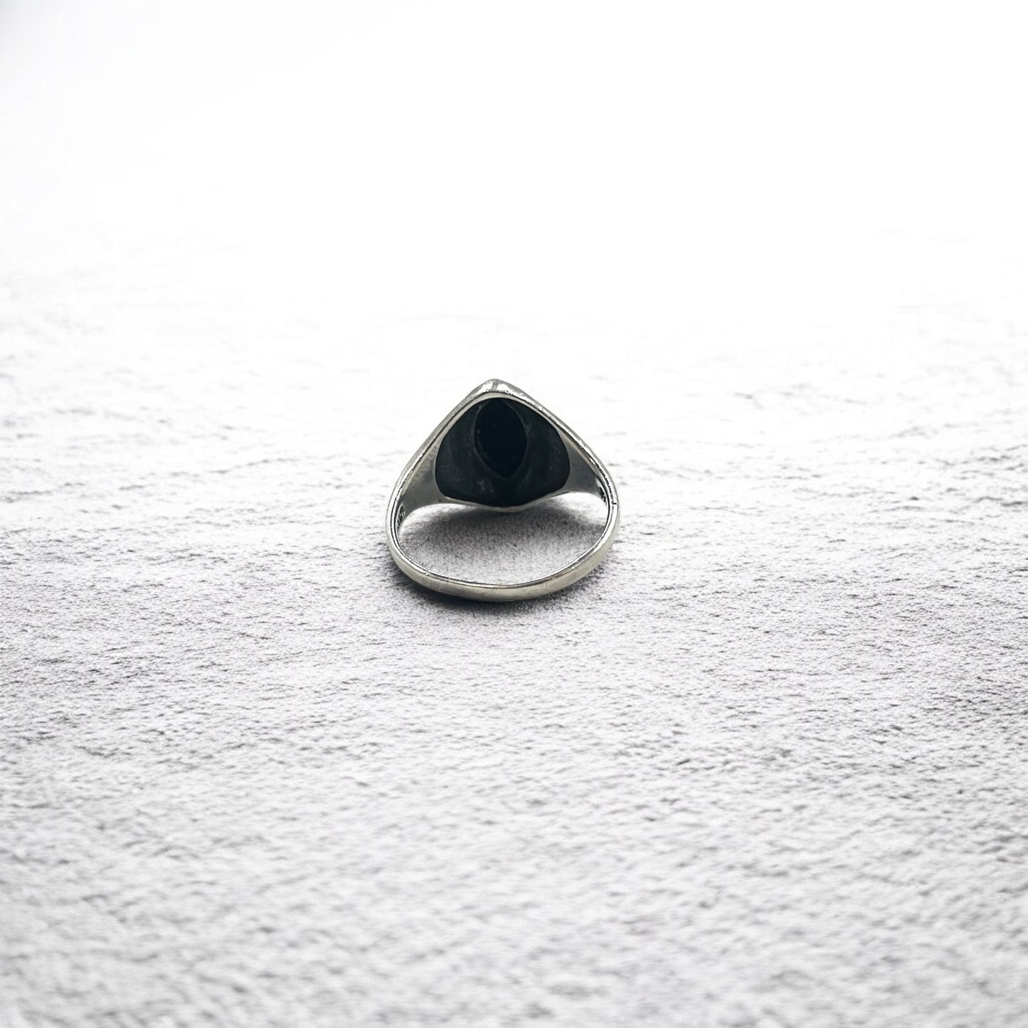 Vintage Silver Onyx Ring ブラックオニキス リング 指輪 14号 シルバー SILVER 925