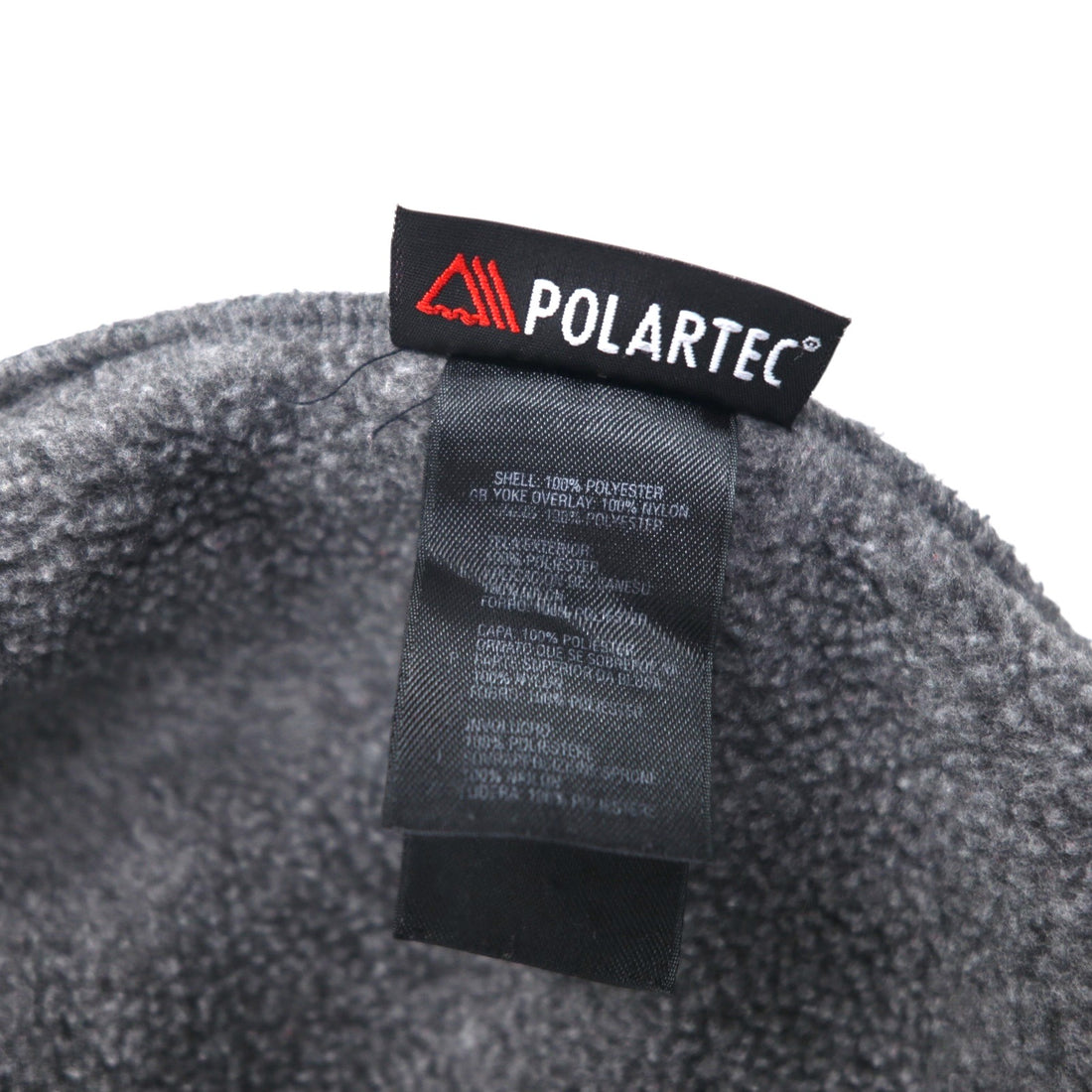 THE NORTH FACE Denali Jacket POLARTEC Fleece XL Gray Nylon Switching A193