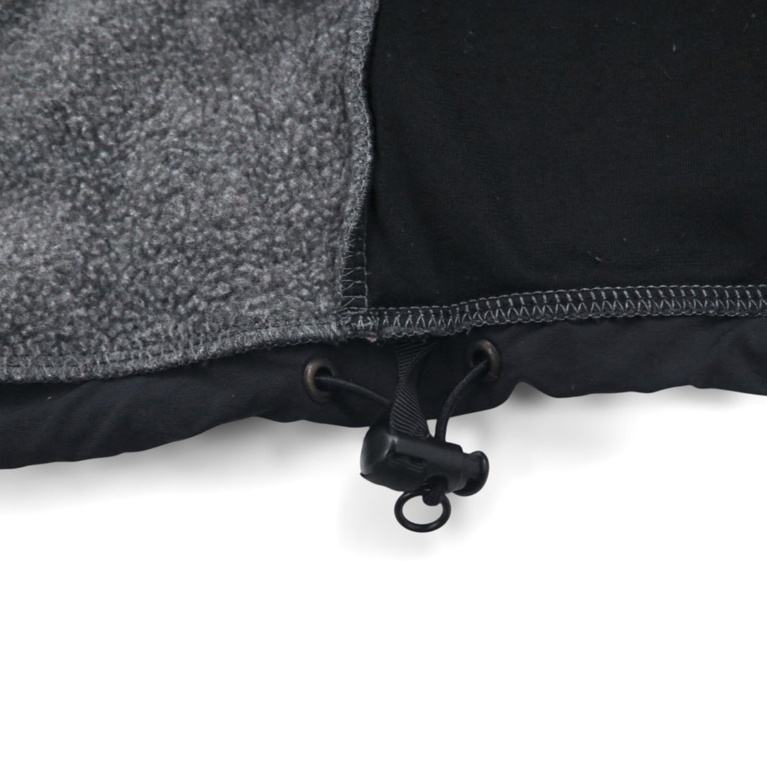 THE NORTH FACE Denali Jacket POLARTEC Fleece XL Gray Nylon Switching A193