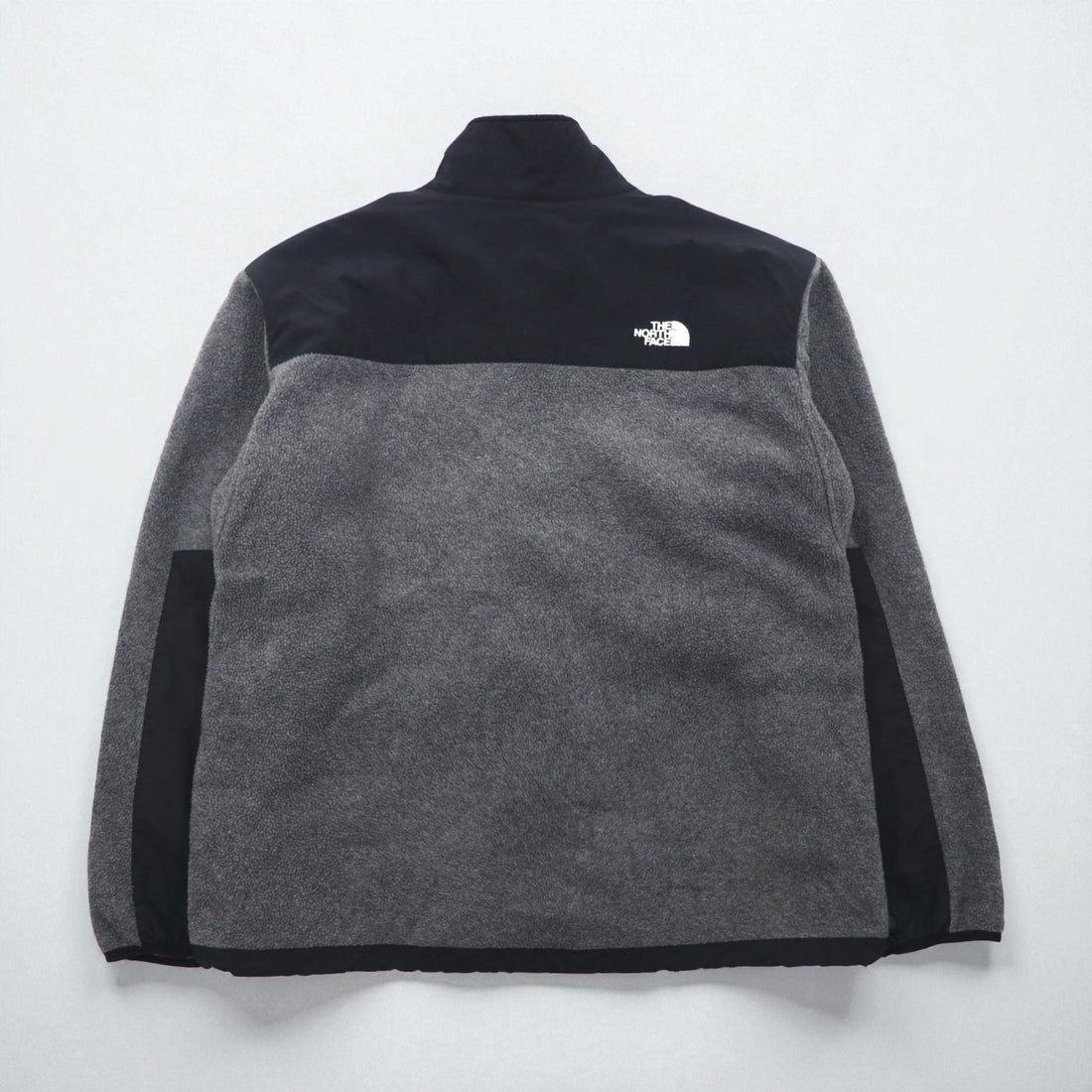 THE NORTH FACE Denali Jacket POLARTEC Fleece XL Gray Nylon Switching A193
