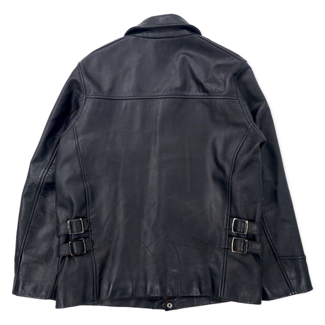 HARLEY DAVIDSON Rider's Jacket Leather Jacket L Black Cowhide Quilted Liner 94HT99