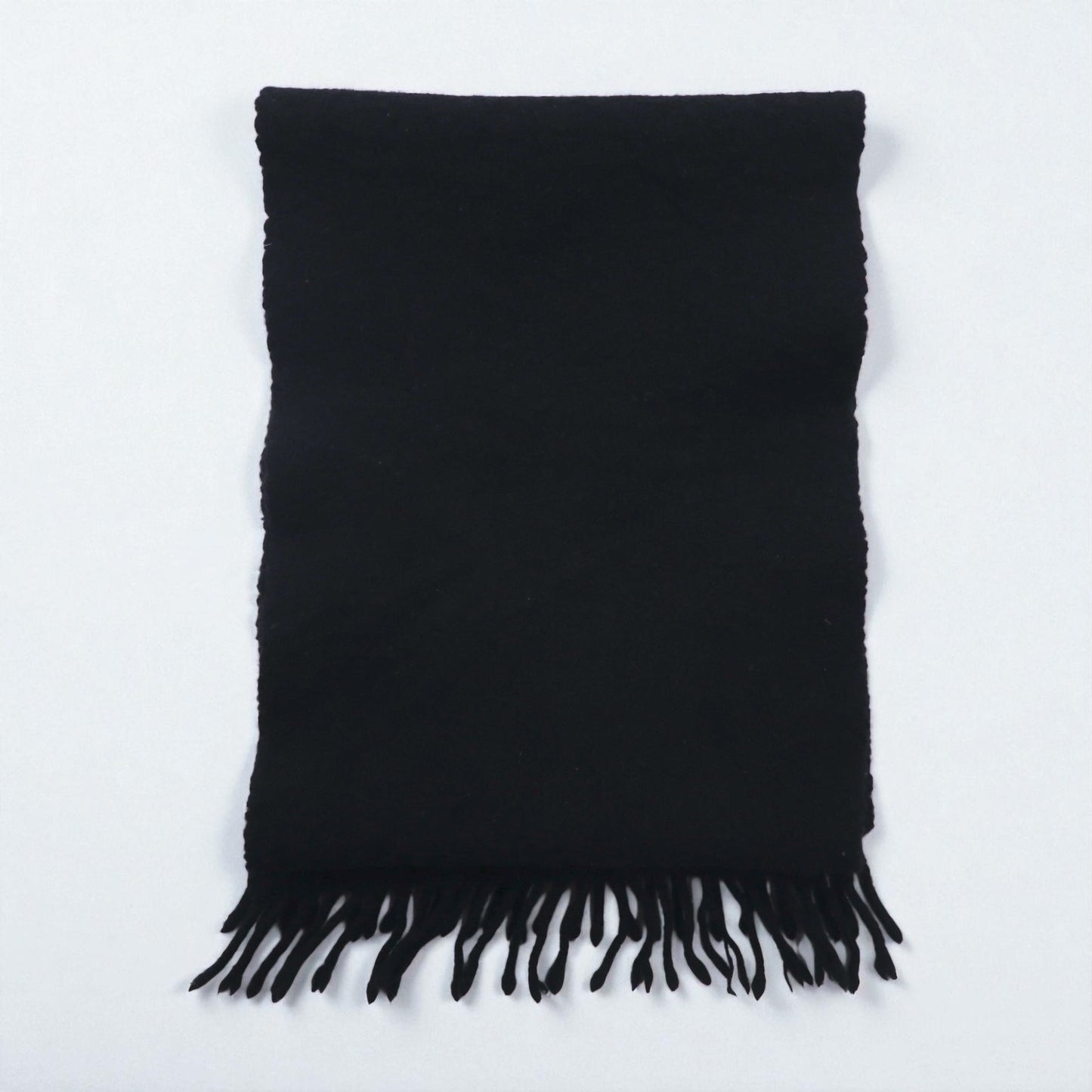 Polo Ralph Lauren 90年代 ラムウール フリンジ マフラー スモールポニー刺繡 スコットランド製