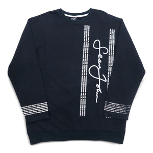 Sean John 90年代 クルーネック スウェット XL ブラック コットン