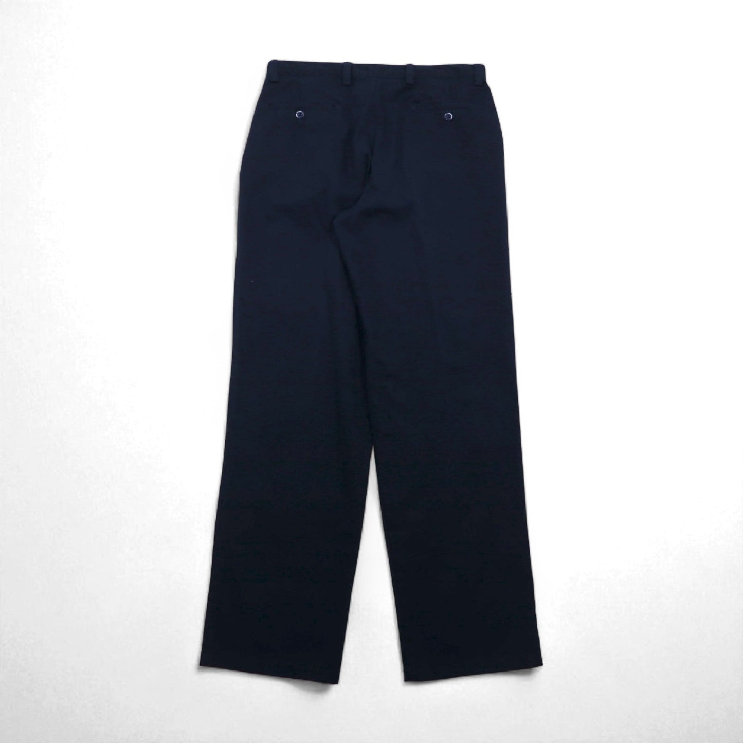 DOCKERS (Levi's) 2-Puck Wide Work Chino Pants, Size L, Navy Cotton