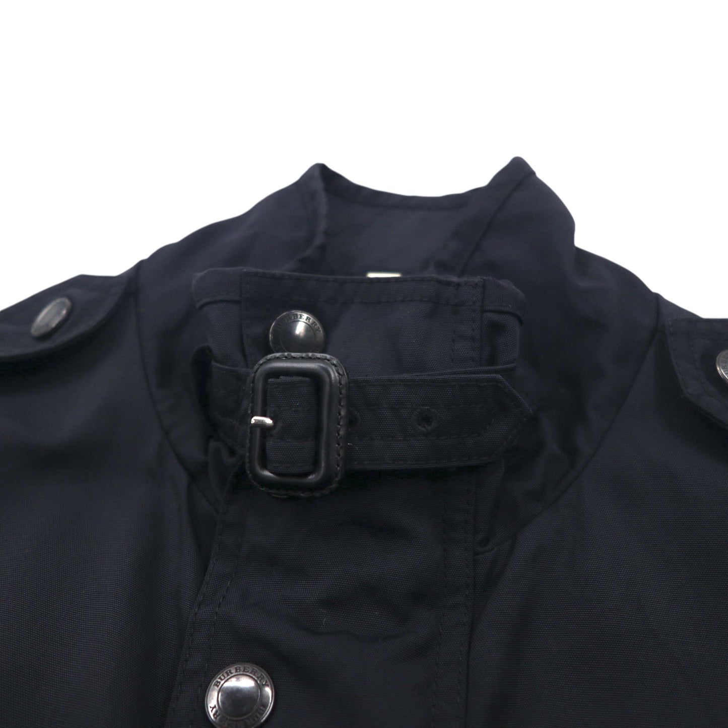 BURBERRY ミリタリー M-65 フィールドジャケット M マルチ ユーティリティポケット 現行タグ 裏地ノバチェック チンストラップ THTHAGAR503NON