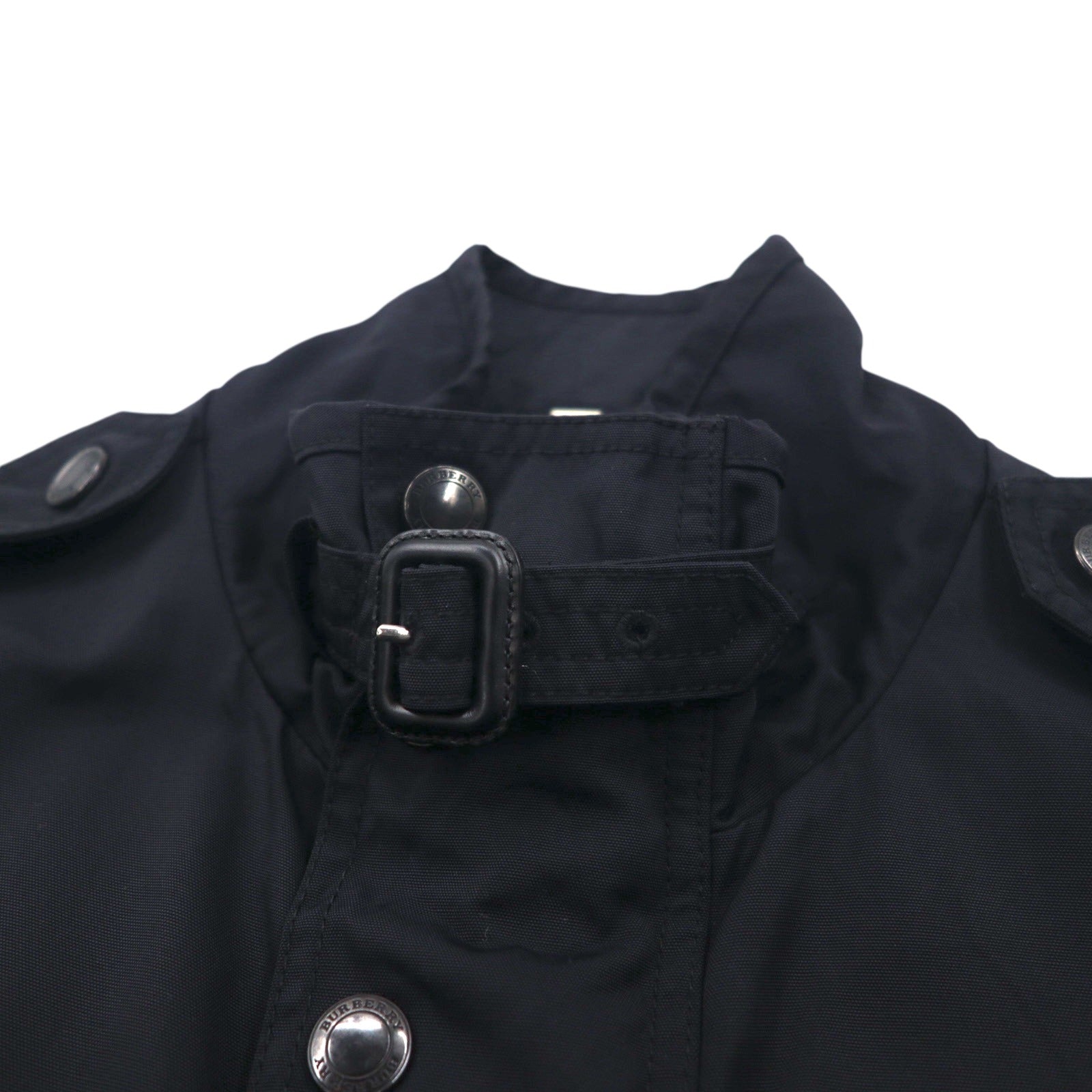 BURBERRY ミリタリー M-65 フィールドジャケット M マルチ ユーティリティポケット 現行タグ 裏地ノバチェック チンストラップ THTHAGAR503NON