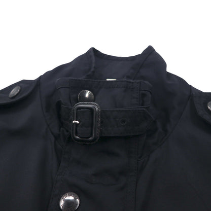 BURBERRY ミリタリー M-65 フィールドジャケット M マルチ ユーティリティポケット 現行タグ 裏地ノバチェック チンストラップ THTHAGAR503NON