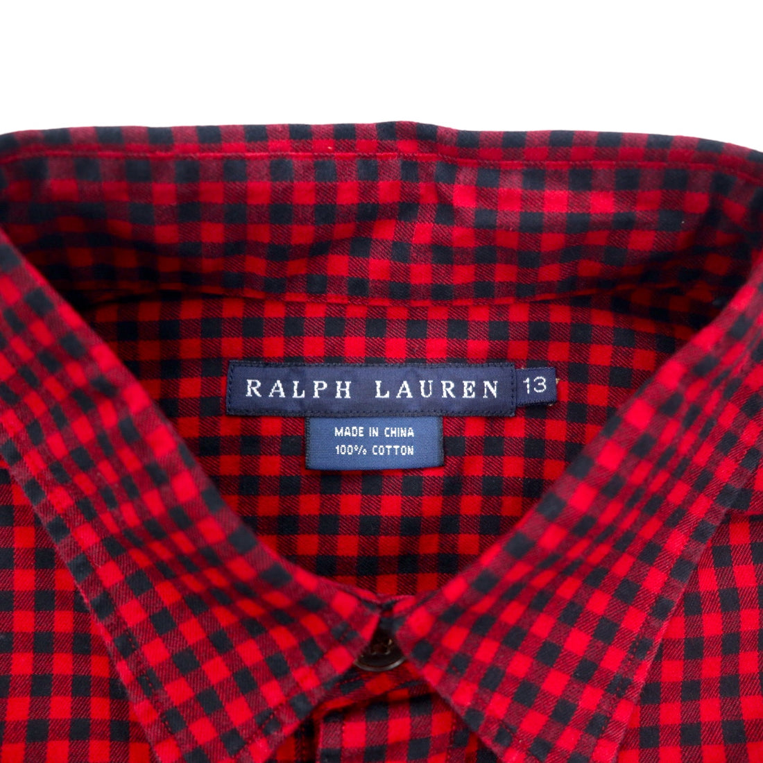 RALPH LAUREN フランネルシャツ XL レッド チェック レザー エルボーパッチ フラップポケット 未使用品