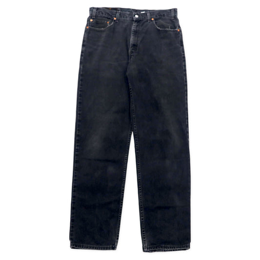 Levi's USA製 90年代 550 RELAXED FIT ブラック デニムパンツ 36 テーパード 550-0260