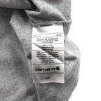 carhartt オリジナルフィット ポケット Tシャツ ポケTee 2XL TALL ORIGINAL FIT グレー コットン