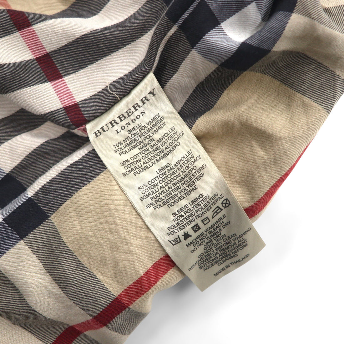 BURBERRY Military M-65 Field Jacket, Size M, Multi-Purpose Utility Pockets, Current Tag, Nova Check Lining, Chin Strap, THTHAGAR503NON