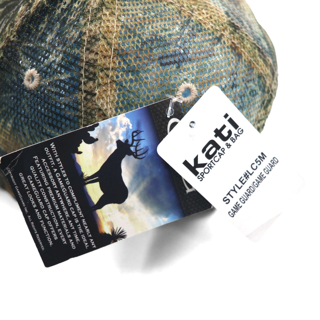 kati sportcap カモフラ リアルツリー メッシュキャップ ONE カーキ CEN-TEX WILDLIFE CONNECTION 未使用品