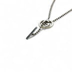 GUCCI ボールチェーン シルバー ネックレス ペンダント Ag925 インターロッキングG イタリア製