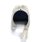 Leh イヤーフラップ フライトキャップ Flight Cap Natural FREE フリースライニング 耳あて LEH 895