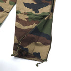 FRENCH ARMY French Army Double Knee Cargo Pants M Khaki Camouflage Ripstop Utility Gimmick Military LEO MINOR 2019