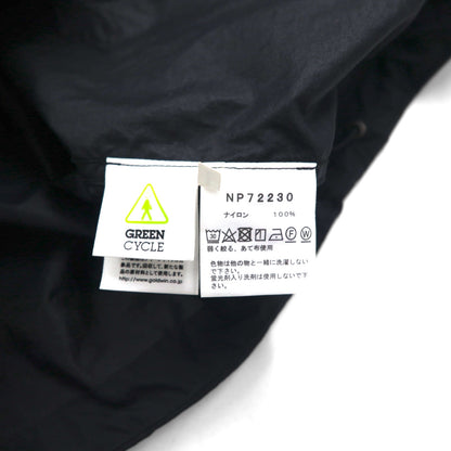 THE NORTH FACE Compact Jacket, Mountain Parka, Size M, Black, Nylon, Waterproof, NP72230