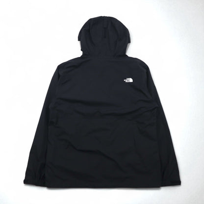 THE NORTH FACE Compact Jacket, Mountain Parka, Size M, Black, Nylon, Waterproof, NP72230