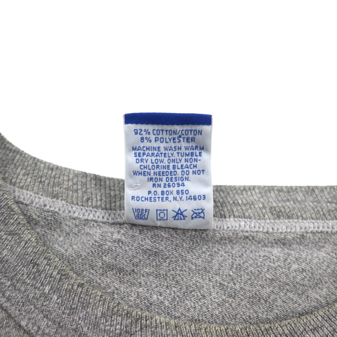 Champion USA製 90年代 カレッジプリント Tシャツ XL グレー コットン Marin ATHLETICS