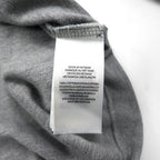Polo Ralph Lauren Henley Hoodie, Large, Gray Embroidery Big Pony, Pique Half-Button Pullover
