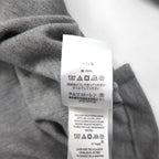 Polo Ralph Lauren Henley Hoodie, Large, Gray Embroidery Big Pony, Pique Half-Button Pullover
