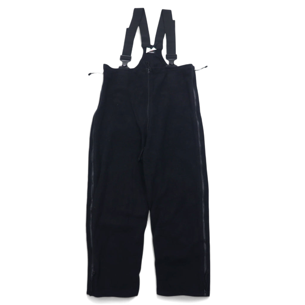 日本然リトテ-古着オンライン-US ARMY 米軍 ポーラテック POLARTEC フリース オーバーオール L ブラック ポリエステル ミリタリー 8415-01-472-6916 PECKHAM INCORPORATED-US ARMY US Army POLARTEC fleece overalls L black polyester military 8415-01-472-6916 PECKHAM INCORPORATED