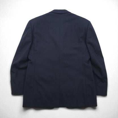 Brooks Brothers 3B Suit, Size M, Navy Wool, Double-Tuck, Wide Fit