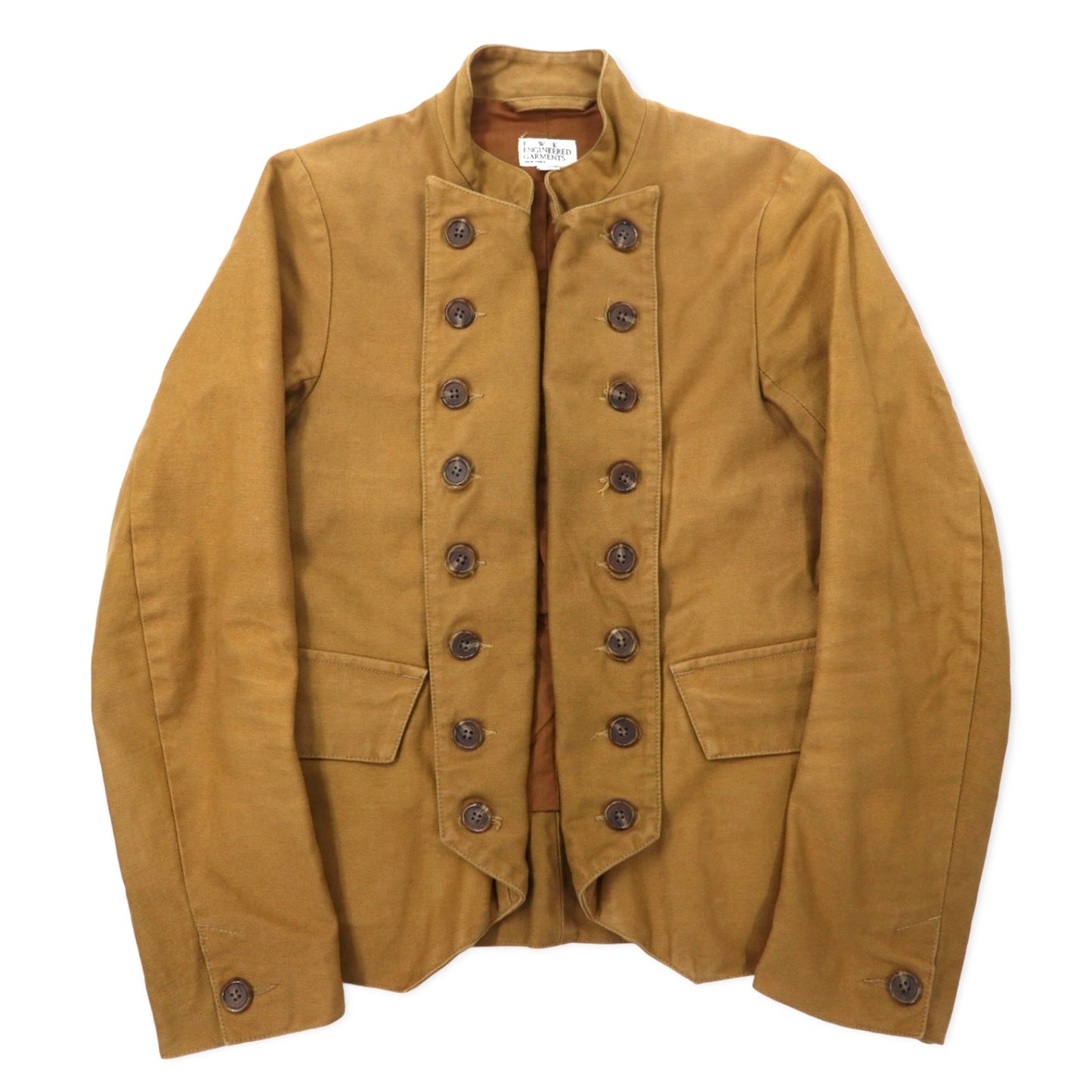 FWK ENGINEERED GARMENTS USA Made Napoleon Jacket 0 Beige Cotton – 日本然リトテ