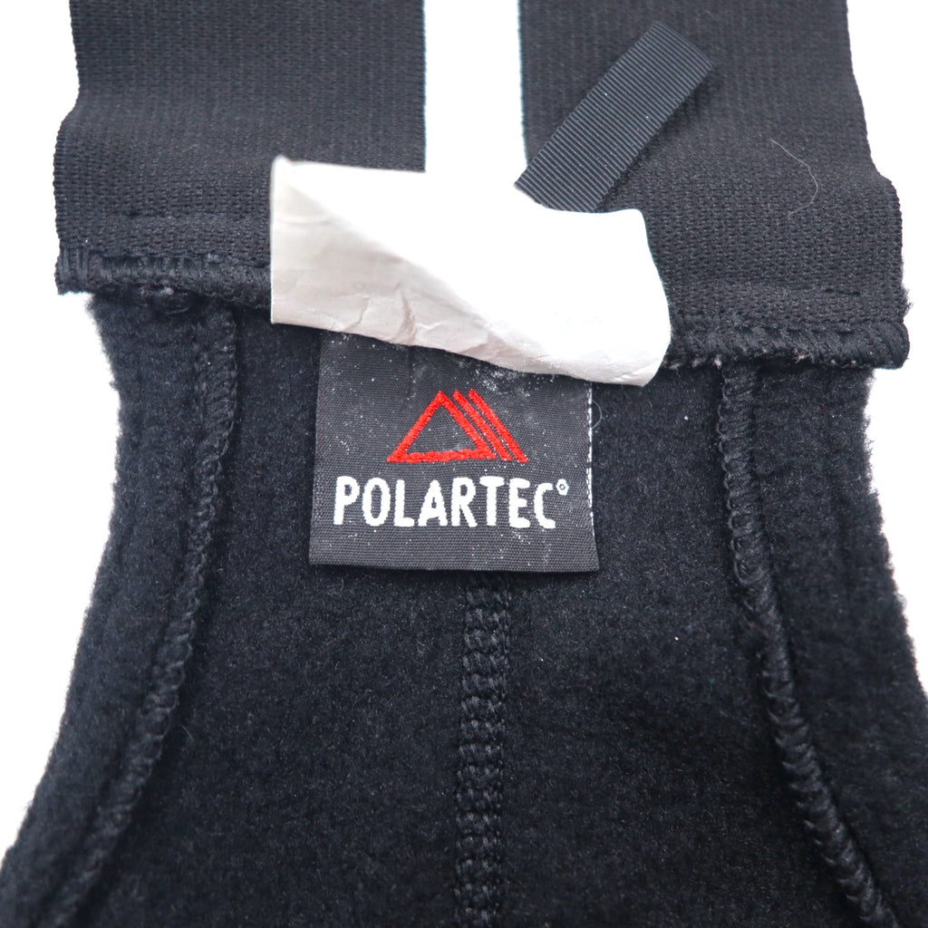 US ARMY Polartec Fleece Overalls L Black Polyester Military 8415-01-472-6916 PECKHAM INCORPORATED