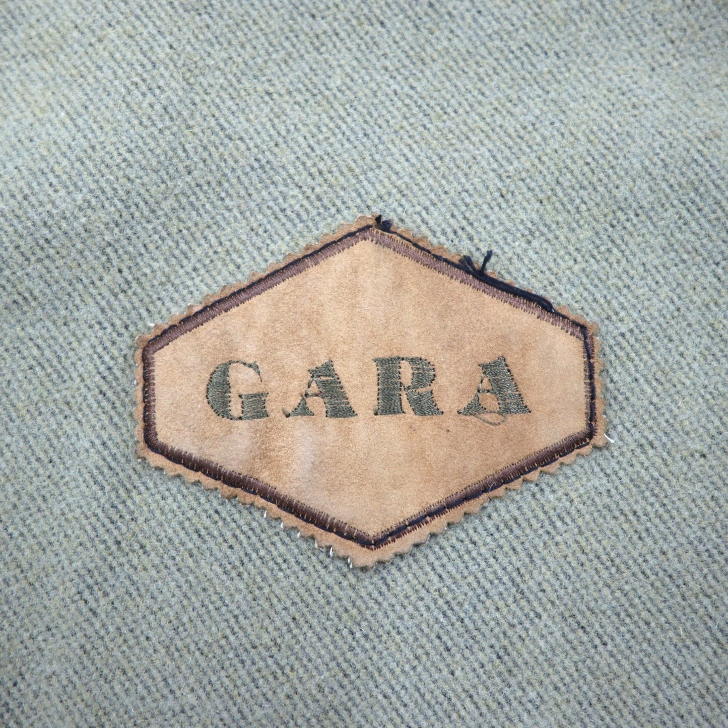 GARA 90s Vintage Lambskin Coat ラムレザー N-3B フライトジャケット M ファー 比翼 ririジップ