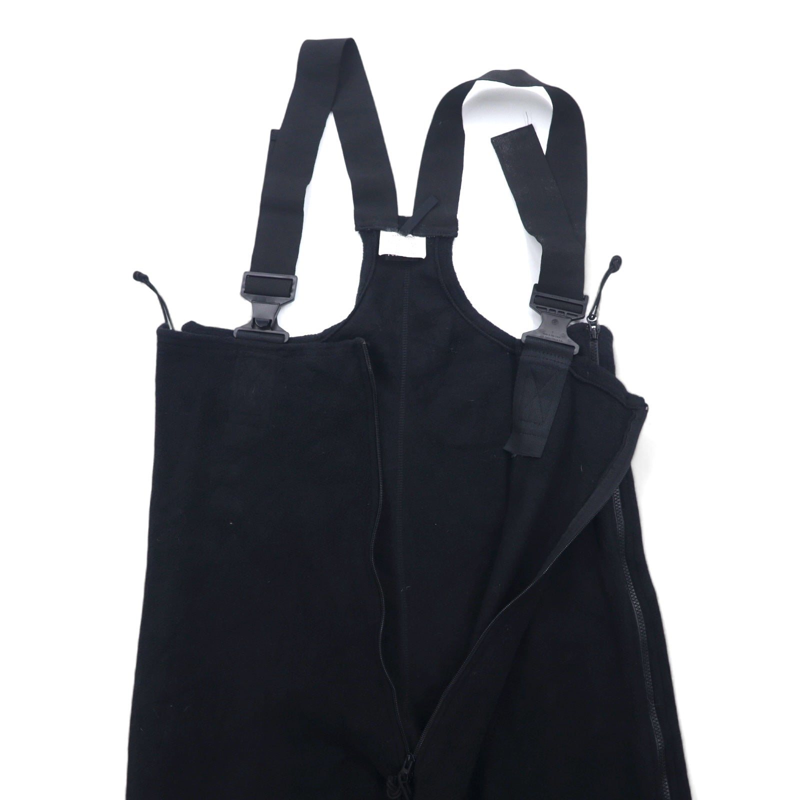 US ARMY Polartec Fleece Overalls L Black Polyester Military 8415-01-472-6916 PECKHAM INCORPORATED