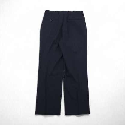 Brooks Brothers 3B Suit, Size M, Navy Wool, Double-Tuck, Wide Fit