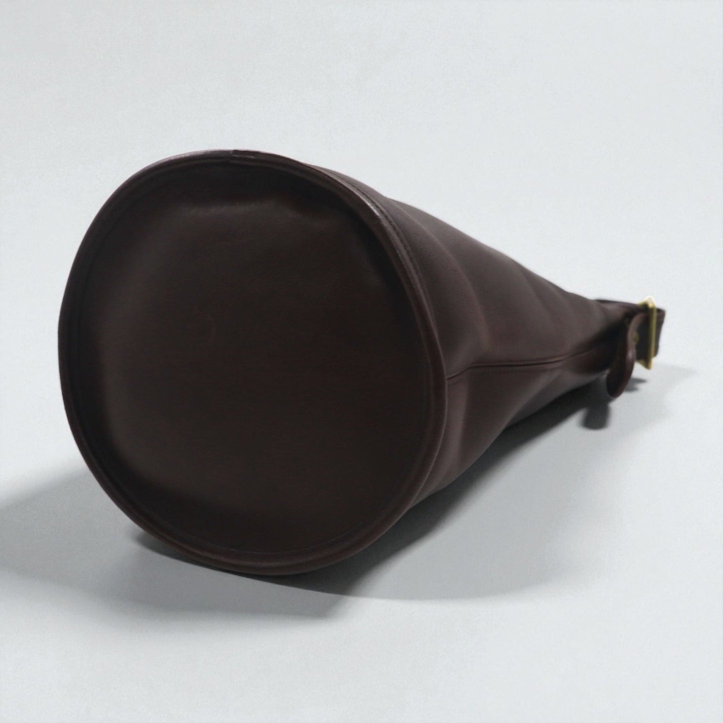 COACH オールドコーチ バケツ型 ショルダーバッグ ブラウン レザー 牛革 9953 ヴィンテージ