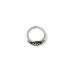 Vintage Silver Signet Ring シグネット フレア クロス リング 指輪 17号 シルバー 925 ゴシック