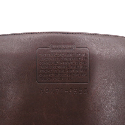 COACH オールドコーチ バケツ型 ショルダーバッグ ブラウン レザー 牛革 9953 ヴィンテージ