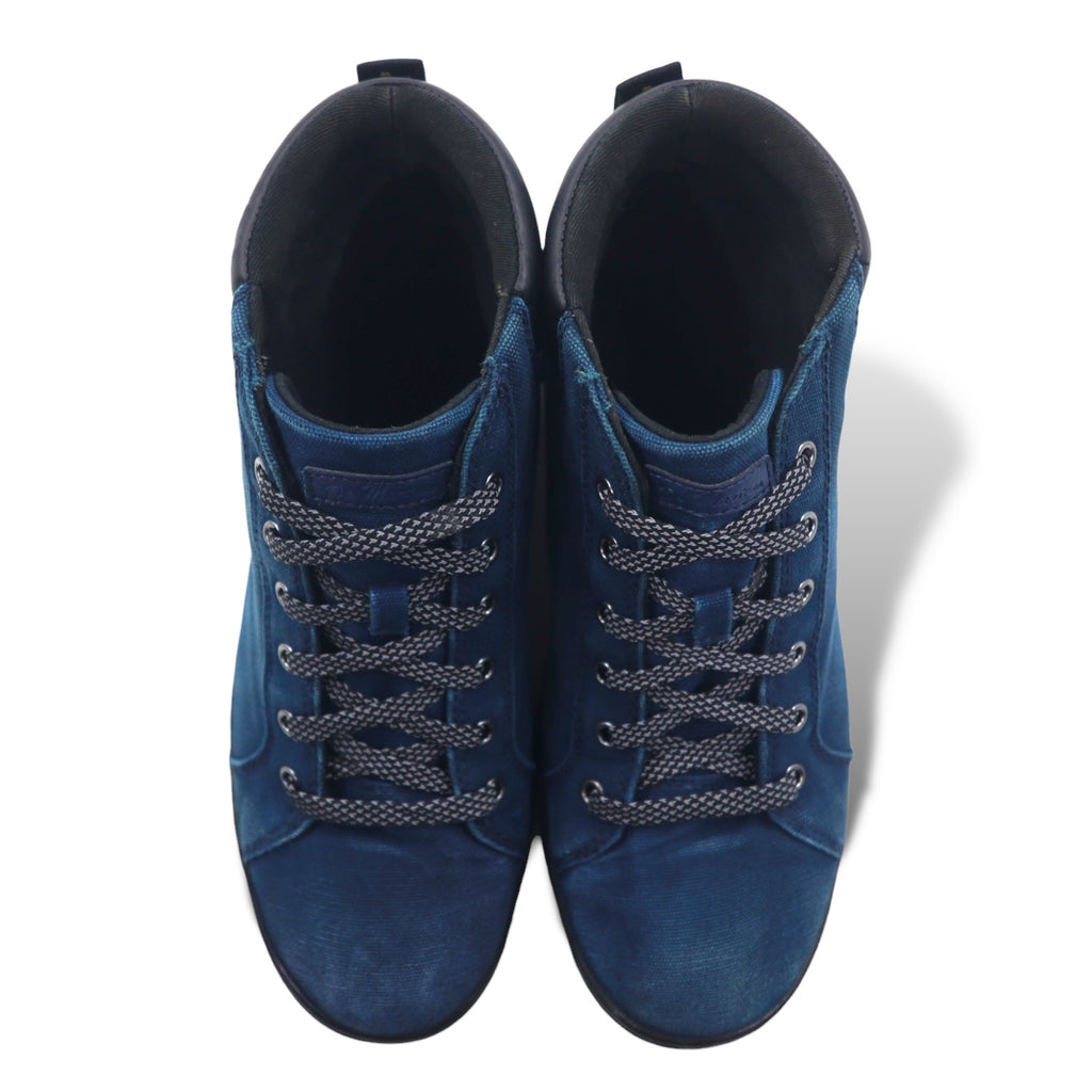 Dr.Martens 6ホール ブーツ 28.5cm ネイビー キャンバス PLAZA