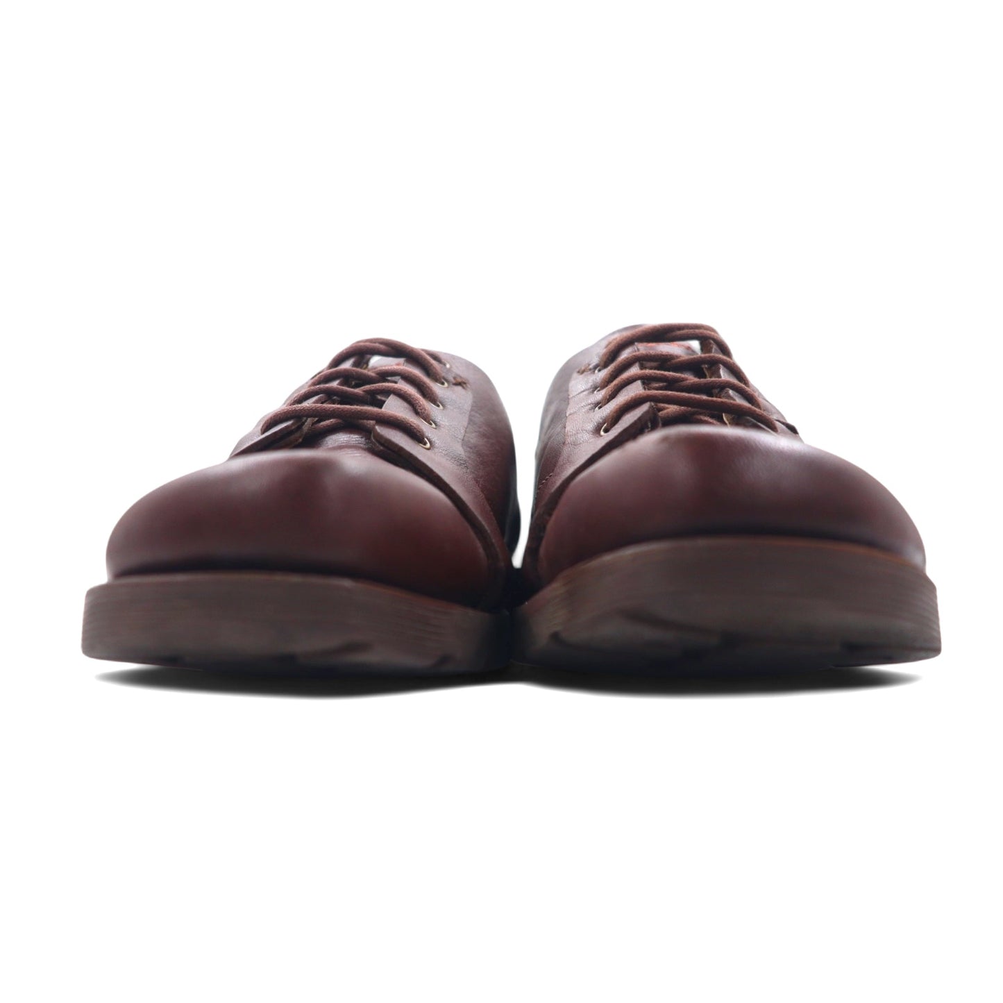 Dr.Martens オックスフォード レザー ドレスシューズ 26cm ブラウン レザー Air Cushion Oxford Casual Dress Shoes  11566