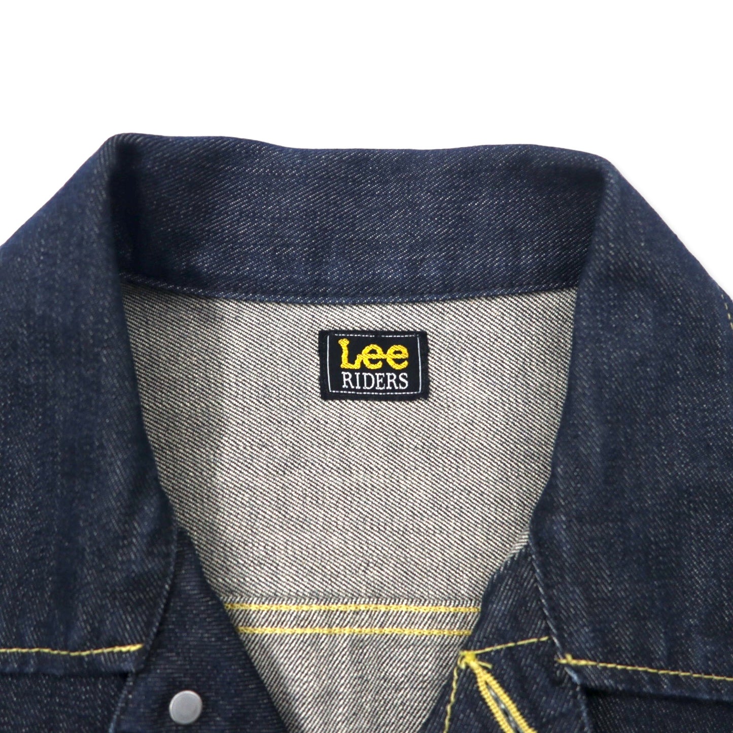 Lee RIDERS 101J デニムジャケット Gジャン XL ブルー 濃紺 リジッド LT0521