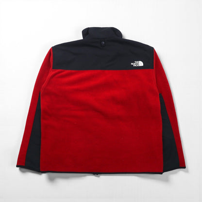 THE NORTH FACE デナリジャケット POLARTEC ポーラテック フリースジャケット L レッド ナイロン切替 NL-3205