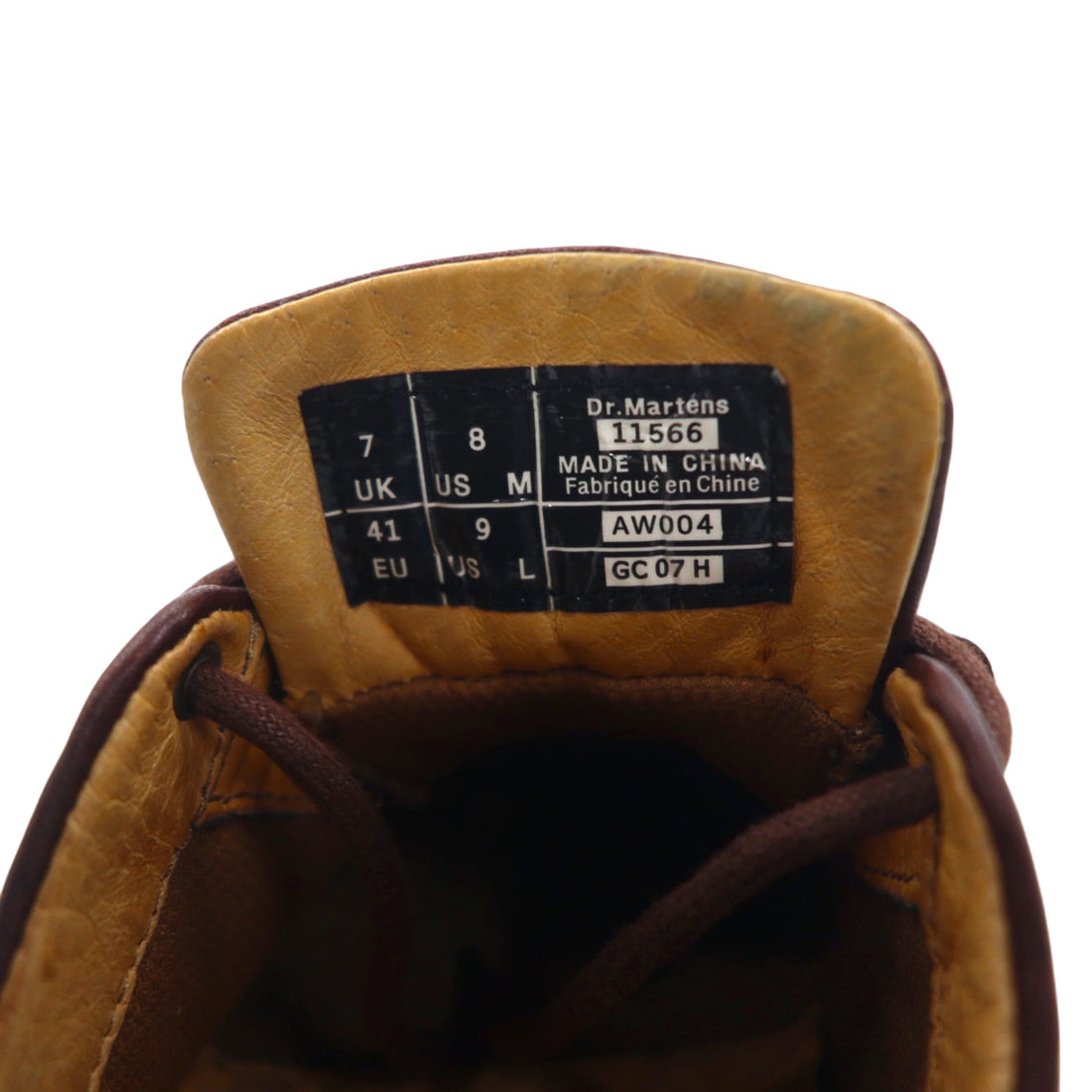 Dr. Martens Oxford Leather Dress Shoes 26cm Brown Leather Air Cushion Oxford Casual Dress Shoes 11566