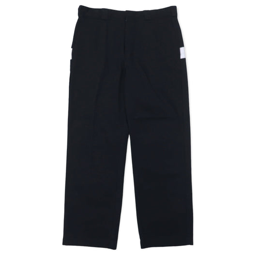 日本然リトテ-古着オンライン-MASTERPIECE リフレクター チノパンツ ワークパンツ 36 ブラック コットン HECTIC 日本製-MASTERPIECE Reflector Chino Pants Work Pants 36 Black Cotton HECTIC Japan Made